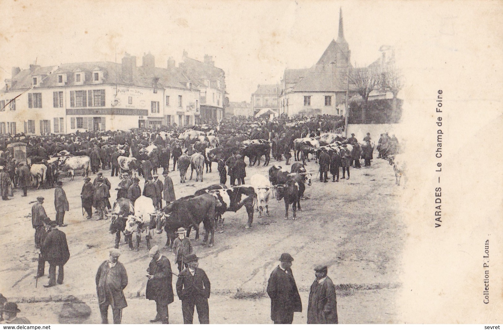 VARADES . - Le Champ De Foire. Carte RARE - Varades