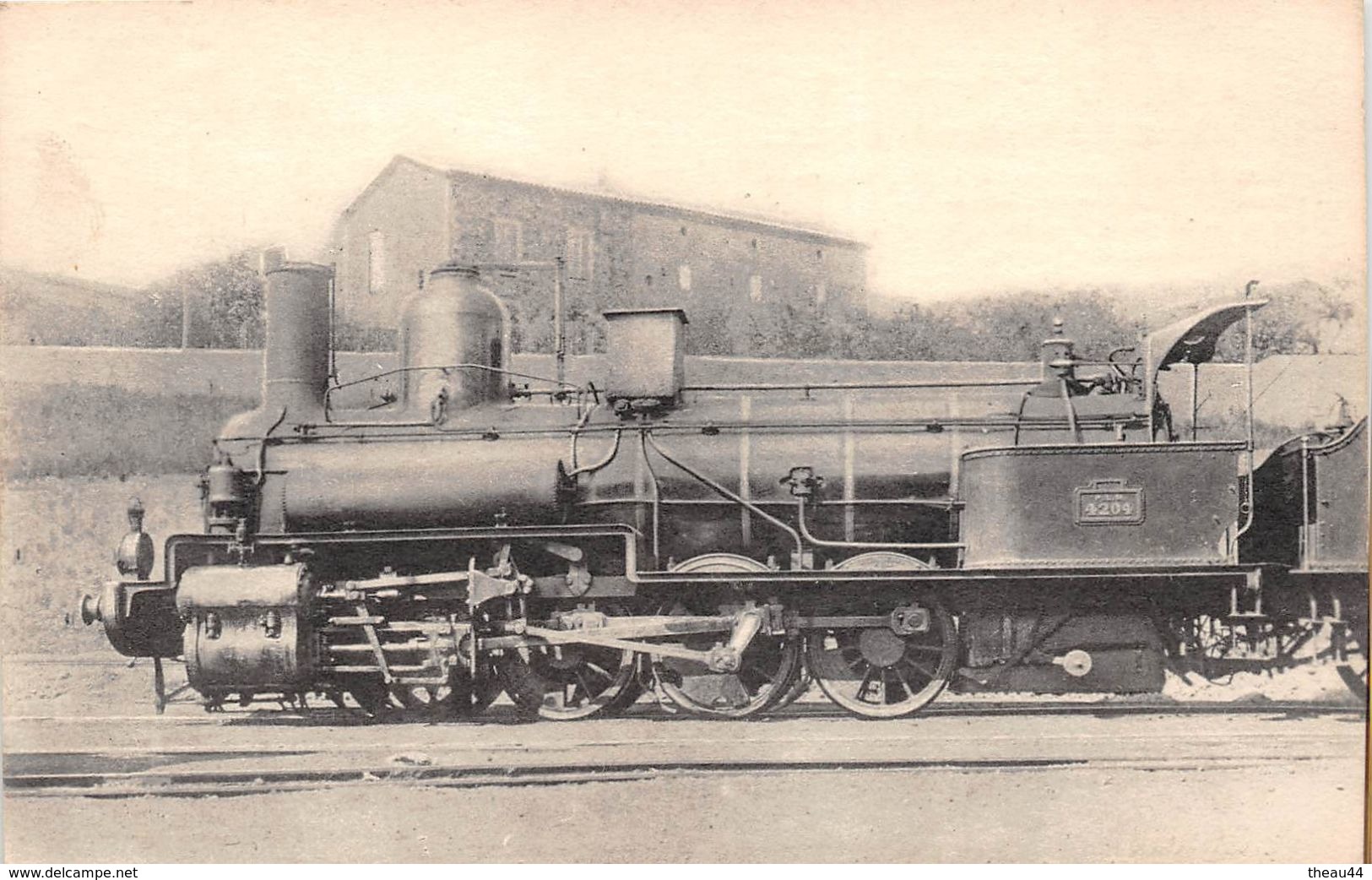 ¤¤  -  Locomotives Du Sud-Est (ex PLM) - Machine 4204  -  Train , Chemin De Fer   -  ¤¤ - Materiale