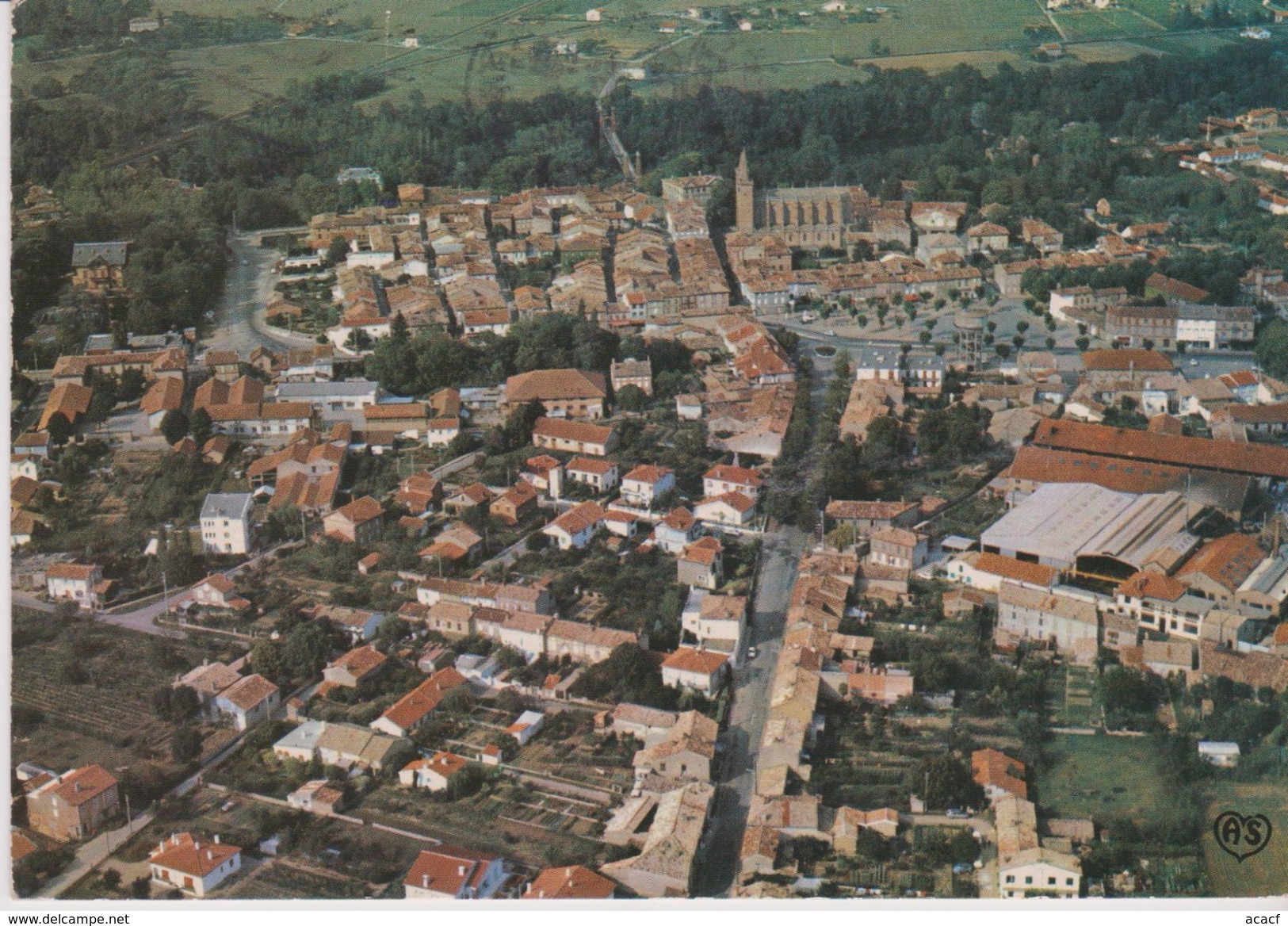 Vue Aérienne De St-Sulpice-La Pointe (81) - - Saint Sulpice