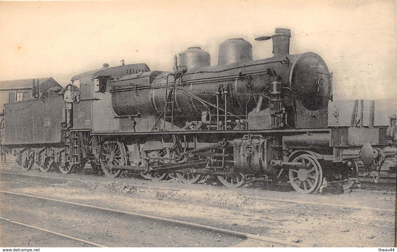¤¤  -  Locomotives Du Sud-Est (ex P.L.M.) Machine N° 4272  -  Train , Chemin De Fer - Cheminots   -  ¤¤ - Matériel