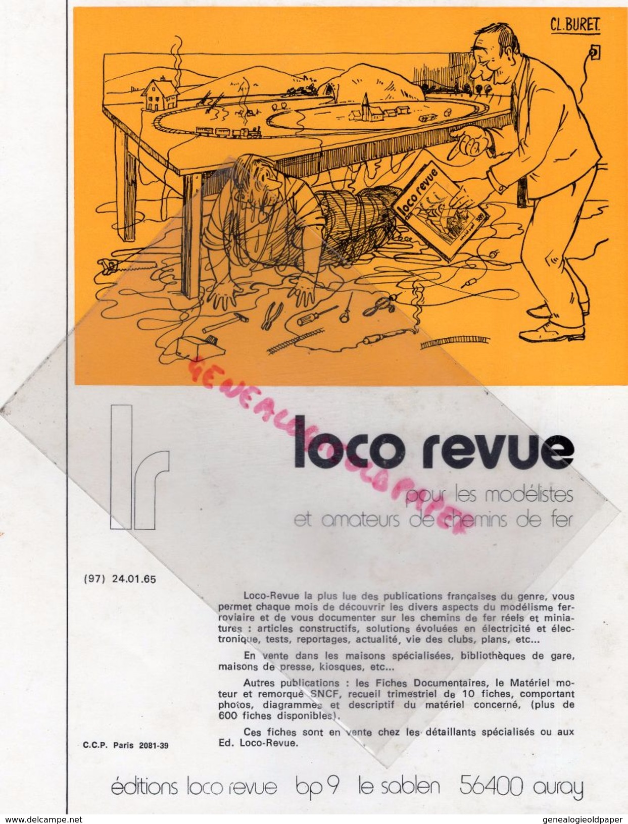 CATALOGUE JOUETS- L' ELECTRICITE AU SERVICE DU MODELISME- CHEMIN DE FER -R. CHENEVEZ-TOME 3 1978-LOCO REVUE AURAY-GARE - Chemin De Fer & Tramway