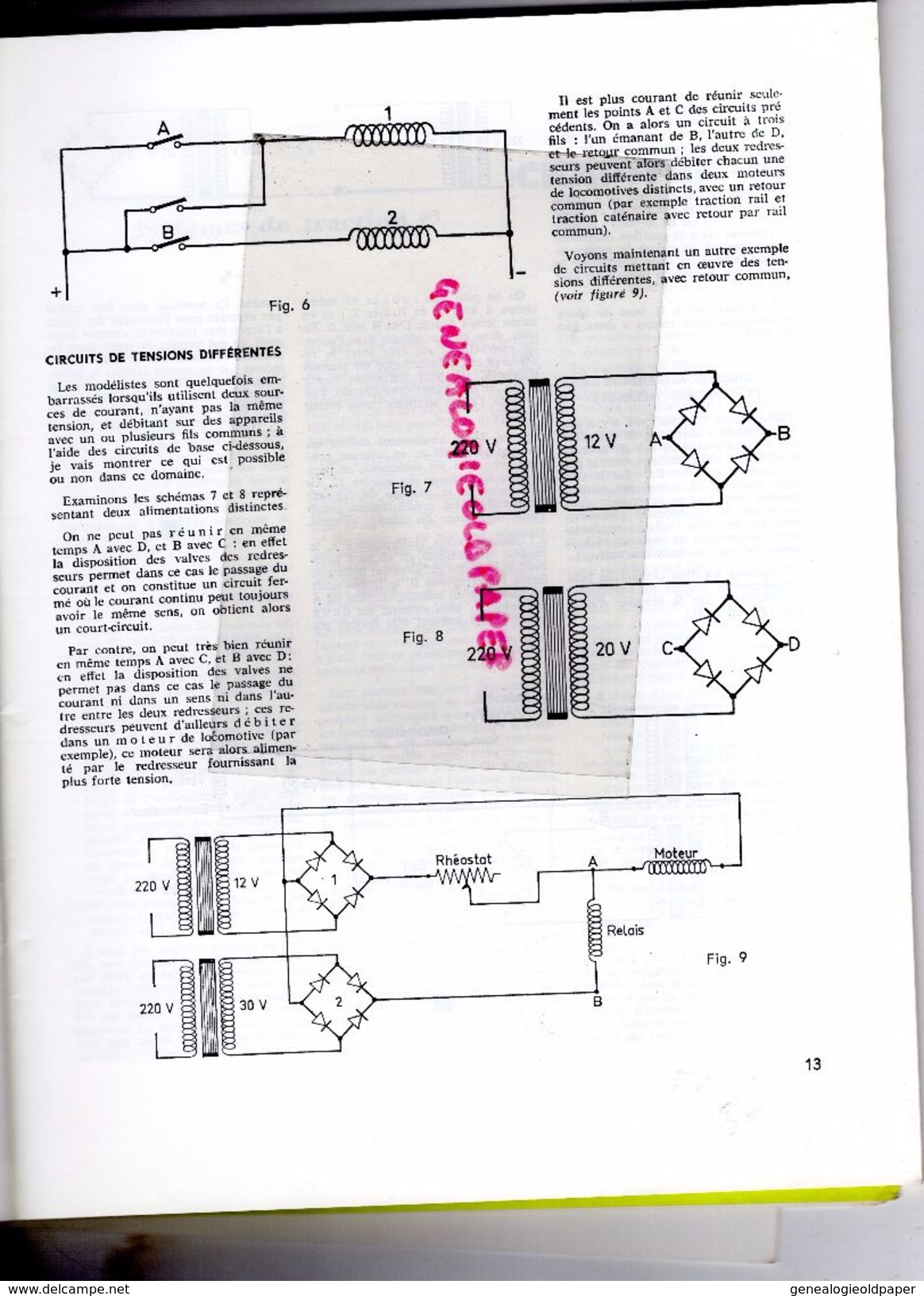 CATALOGUE JOUETS- L' ELECTRICITE AU SERVICE DU MODELISME- CHEMIN DE FER -R. CHENEVEZ-TOME 1-1977-LOCO REVUE AURAY-GARE