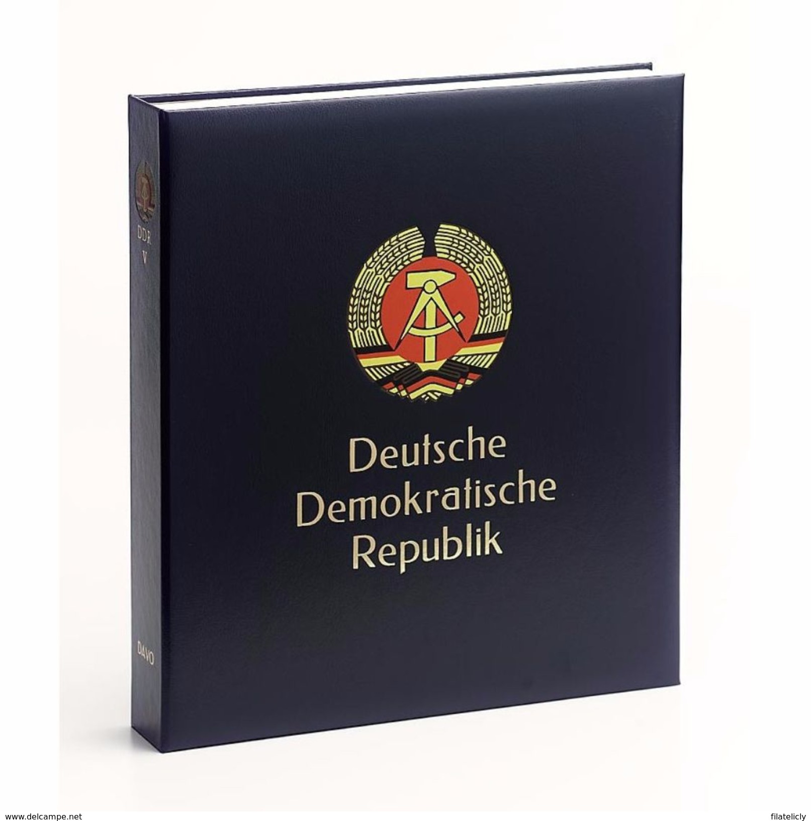 DAVO PRINTED ALBUMS DDR LUXE ( I 1949-1965) + Free Shipping NL + BE - Bindwerk Met Pagina's