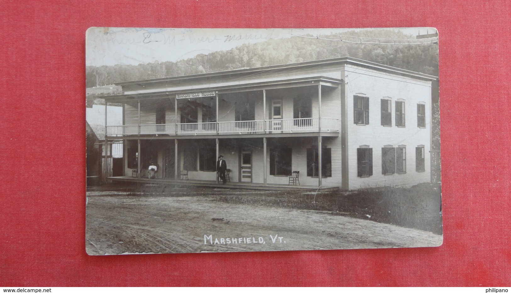 RPPC   Marshfield House  - Marshfield   Vermont  Ref 2656 - Other & Unclassified