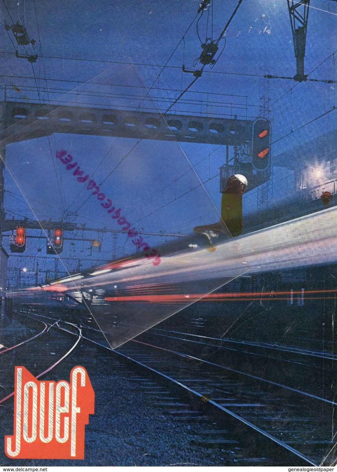 CATALOGUE JOUETS- JOUEF 1972-1973- LOCOMOTIVE GARE TRAINS- + TARFS-BILLARD TRACTEUR - Railway & Tramway