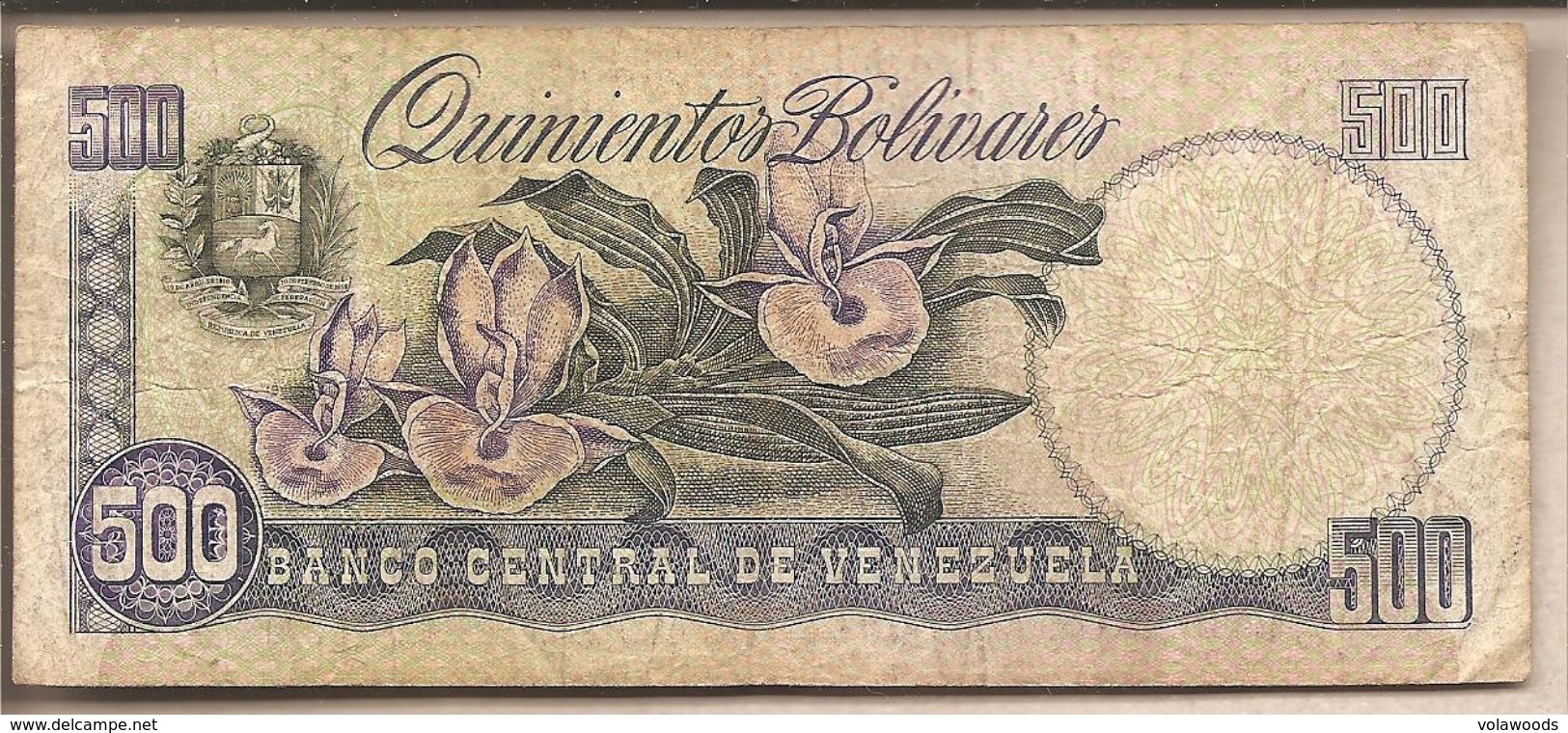 Venezuela - Banconota Circolata Da 500 Bolivares P-67f - 1998 #19 - Venezuela