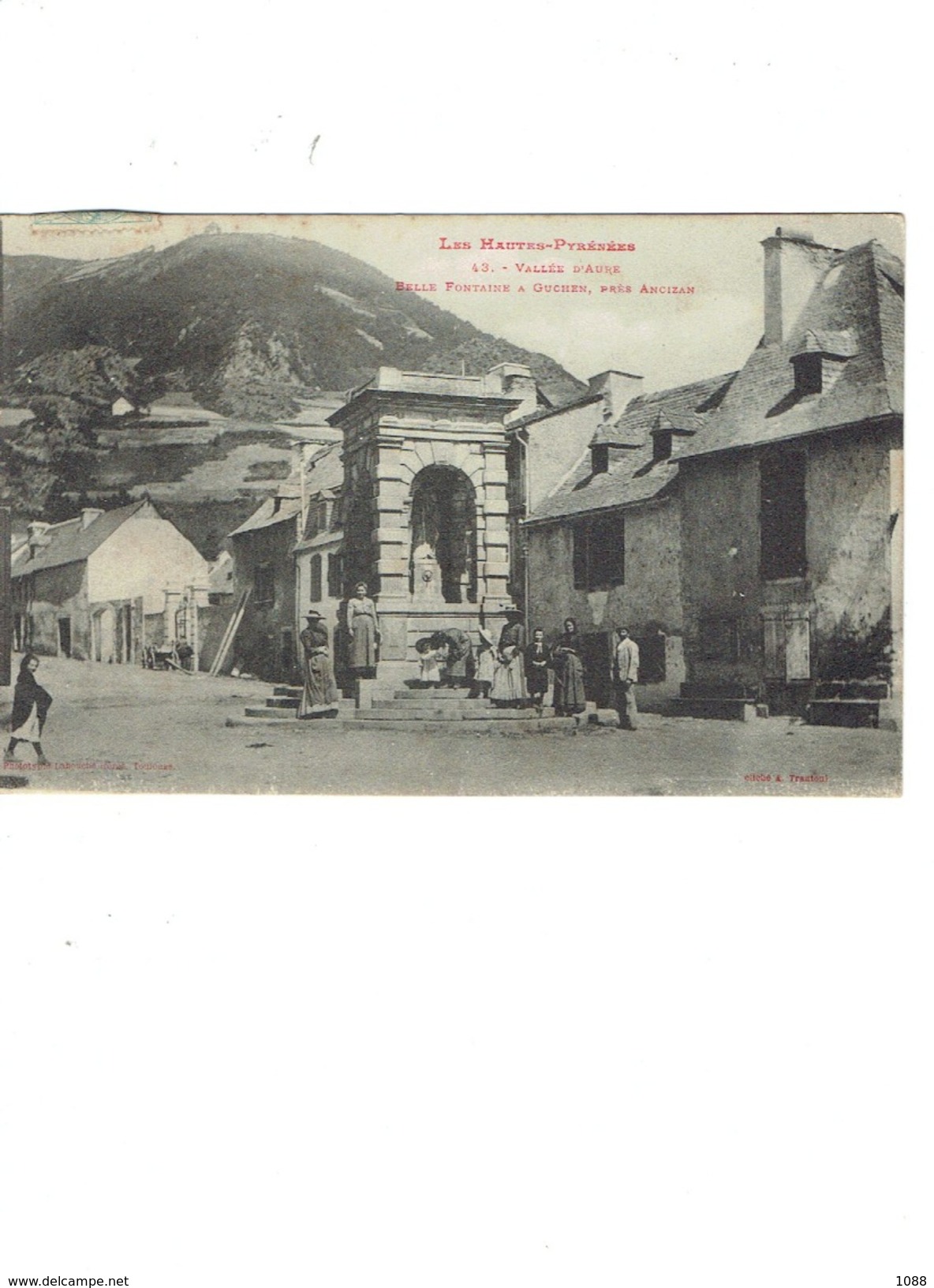 Belle Fontaine à Guchen, Près Ancizan Vallée D'Aure - Otros & Sin Clasificación