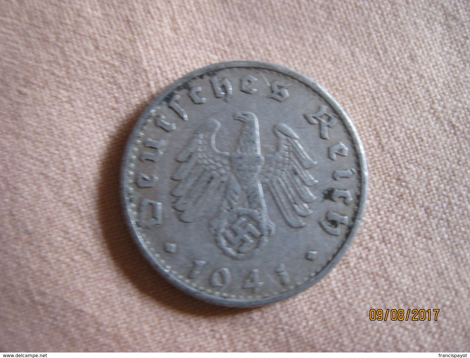 Germany: 50 Pfennig 1941 B - 50 Reichspfennig