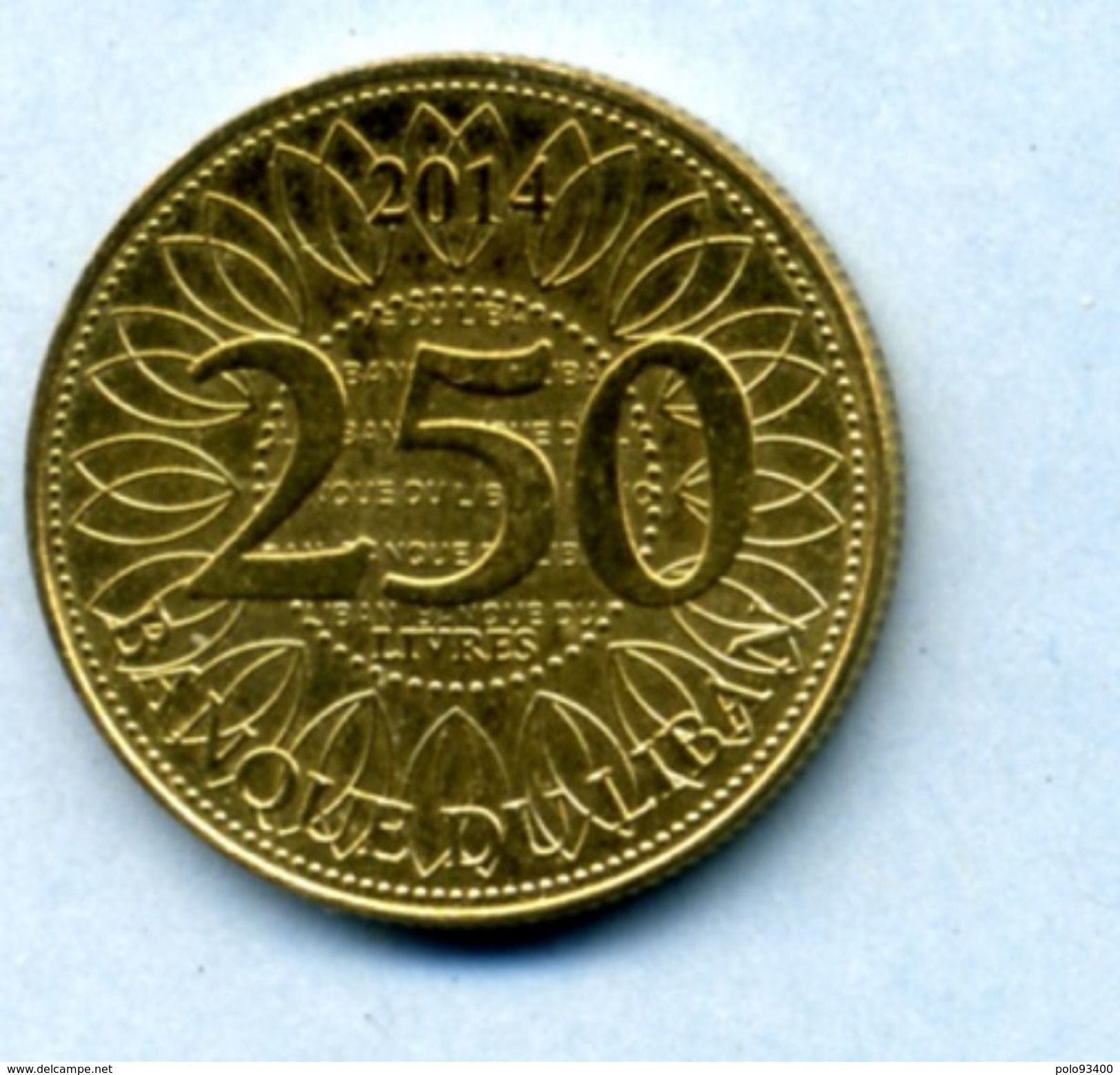 2014  LIBAN 250  Livres - Libanon