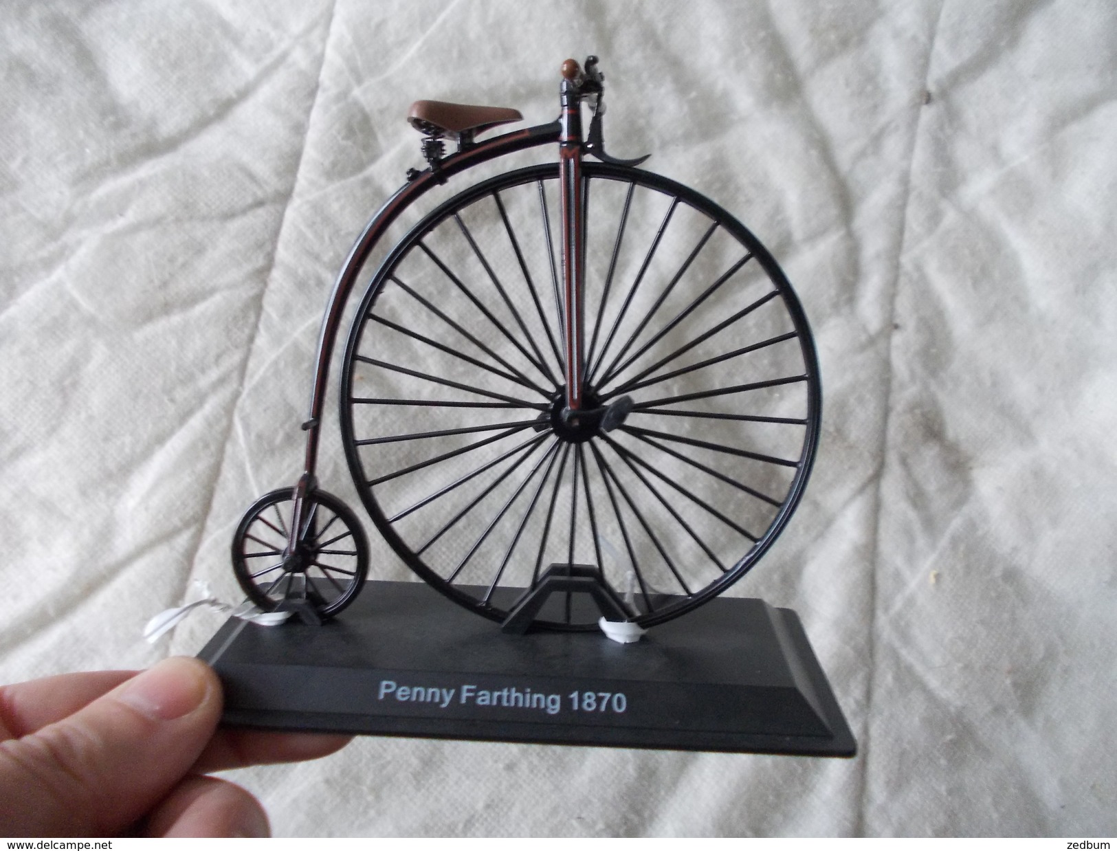 VELO Delprado Les Plus Belles Bicyclettes Du Monde Penny Farthing 1870 - Other & Unclassified