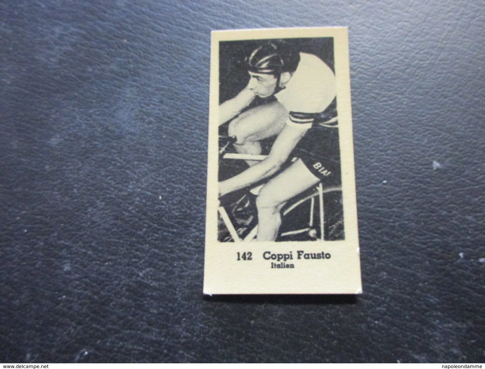 Prentje Wielrenner, 3 Cm X 5 Cm, Coppi Fausto - Cyclisme