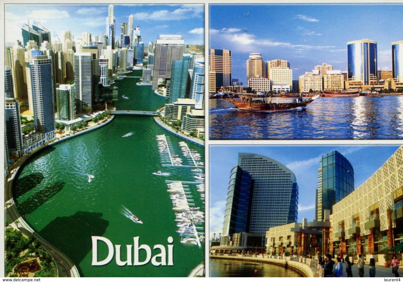 (706) UAE - Dubai (with Australian Stamp At Back Of Card) - Emirats Arabes Unis