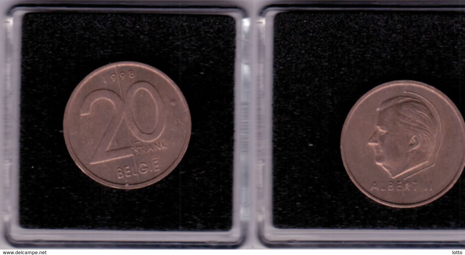 Belgien  20 Franc, 1998 - 20 Frank