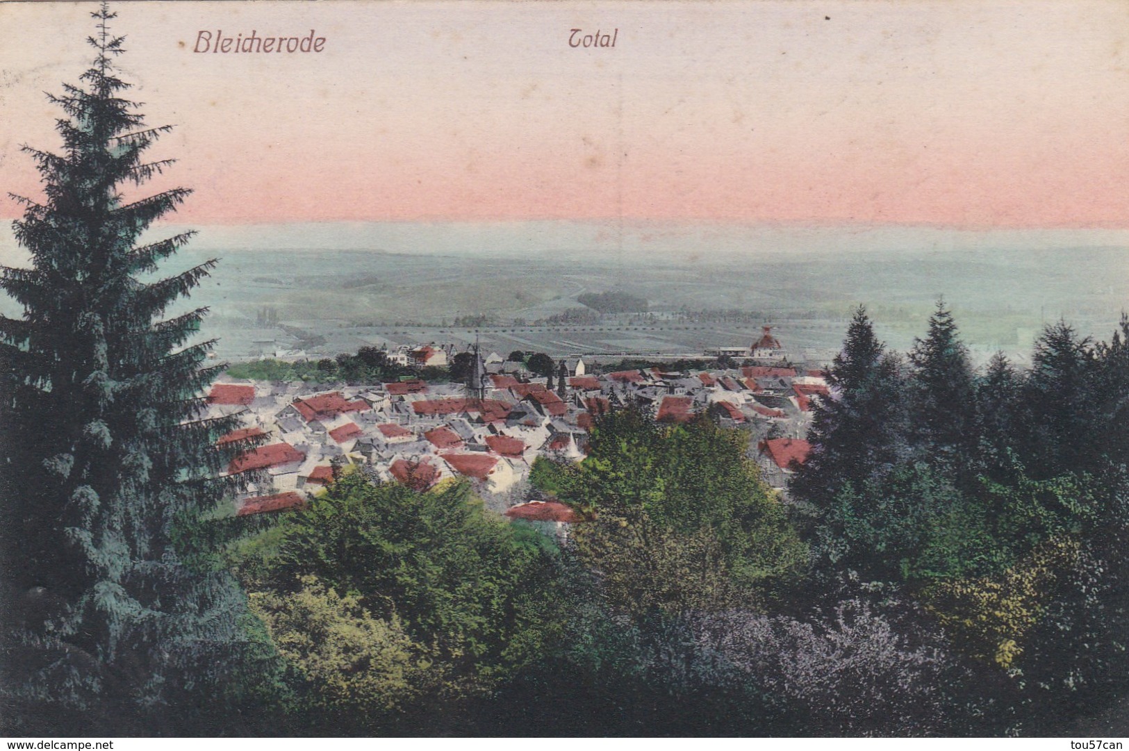 BLEICHERODE - THÜRINGEN - DEUTSCHLAND  - FELDPOST ANSICHTKARTE 1915. - Bleicherode