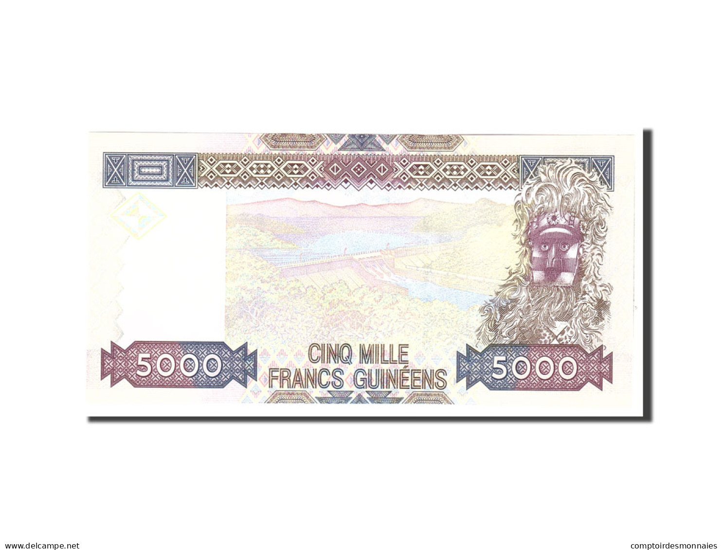 Billet, Guinea, 5000 Francs, 2012, Undated, KM:41b, NEUF - Guinea