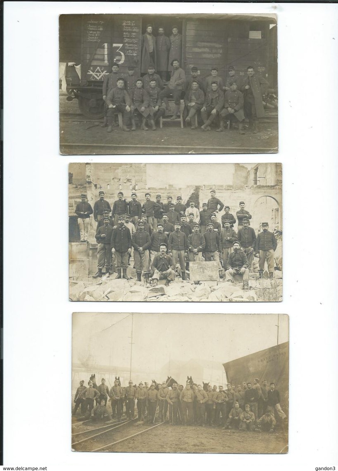 LOT    De       200     Cartes  Postales  PHOTO  :     Guerre  1914-1918   -    Portraits  Et  Scènes Diverses - War 1914-18