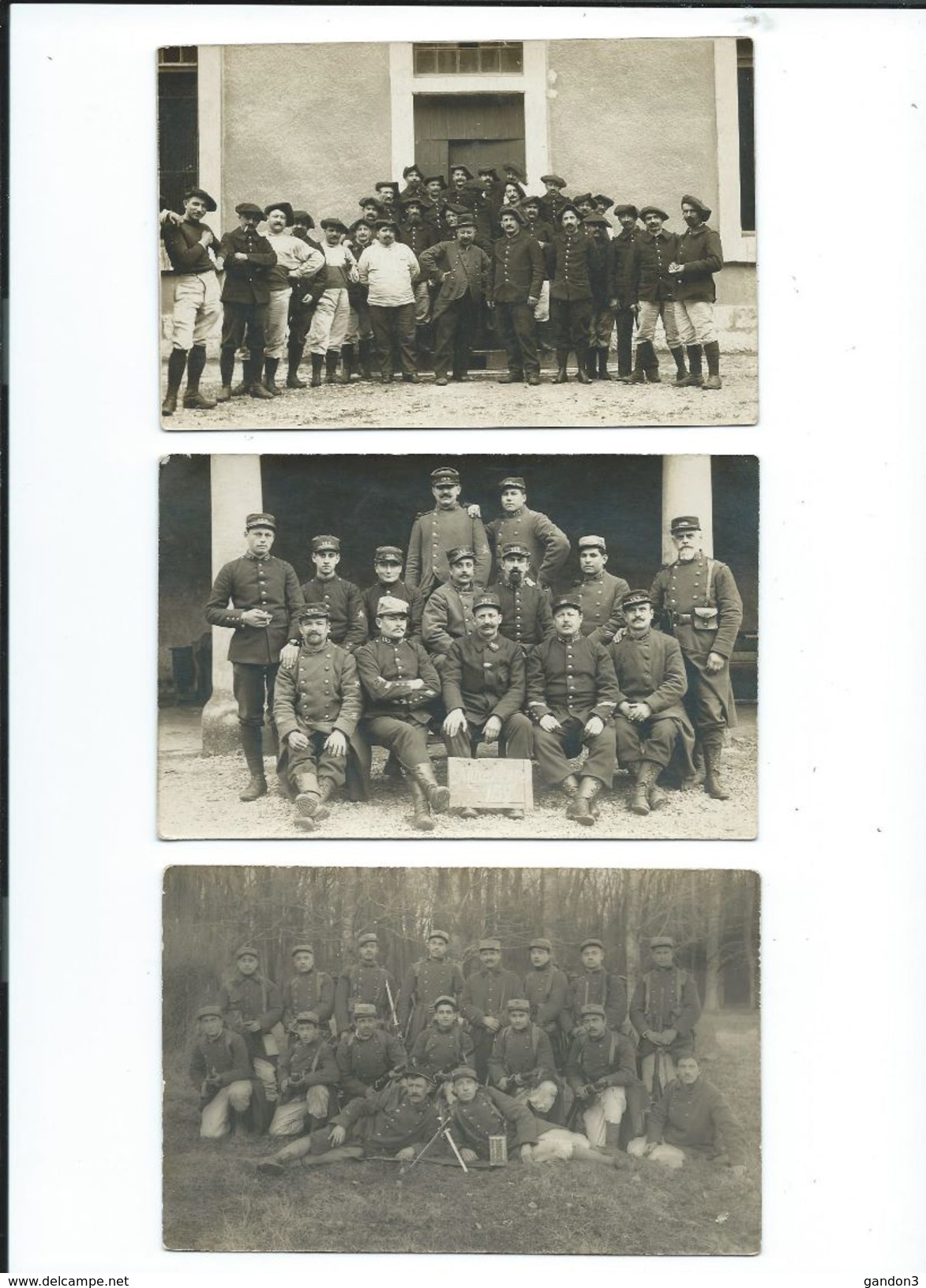 LOT    de       200     Cartes  Postales  PHOTO  :     Guerre  1914-1918   -    Portraits  et  Scènes Diverses