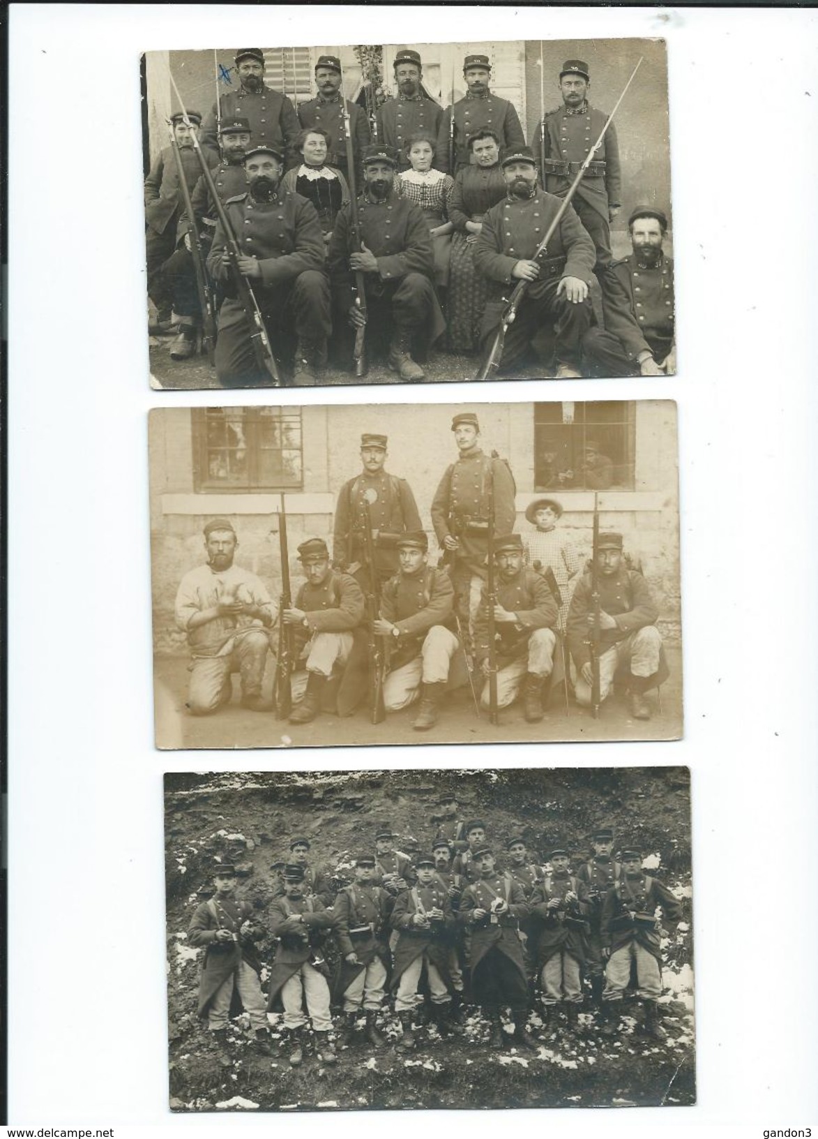 LOT    de       200     Cartes  Postales  PHOTO  :     Guerre  1914-1918   -    Portraits  et  Scènes Diverses