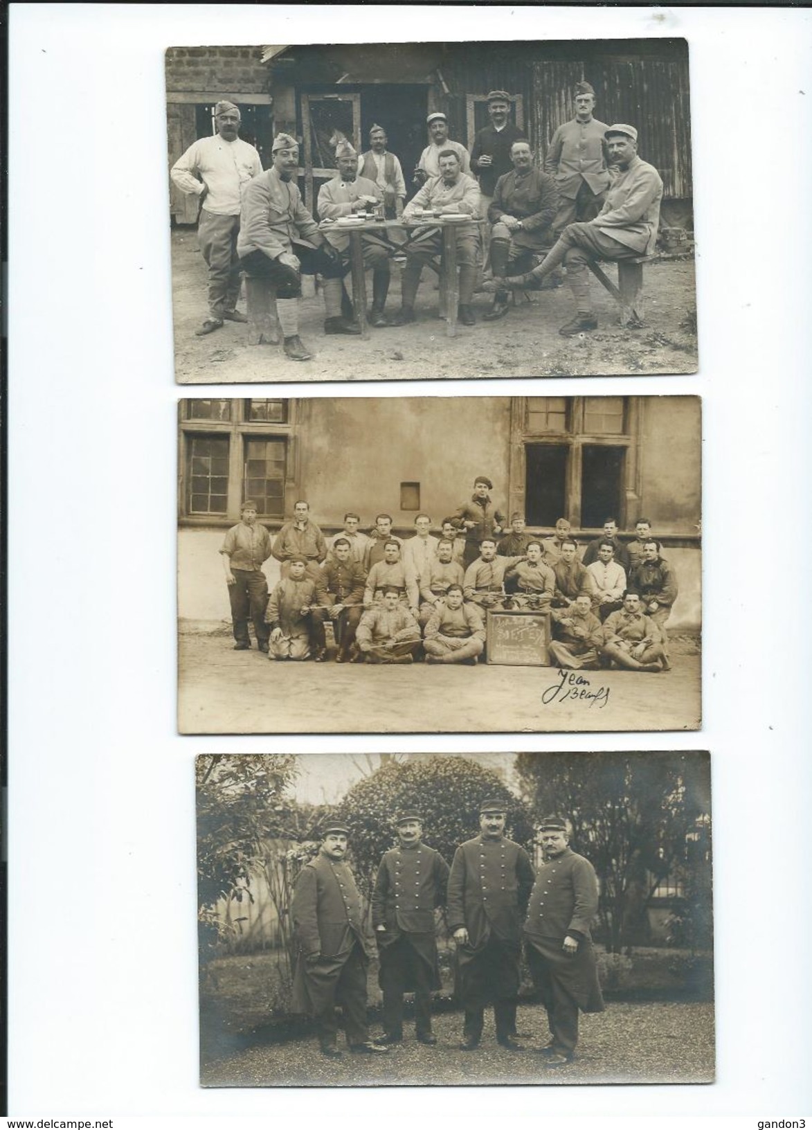 LOT    de       200     Cartes  Postales  PHOTO  :     Guerre  1914-1918   -    Portraits  et  Scènes Diverses