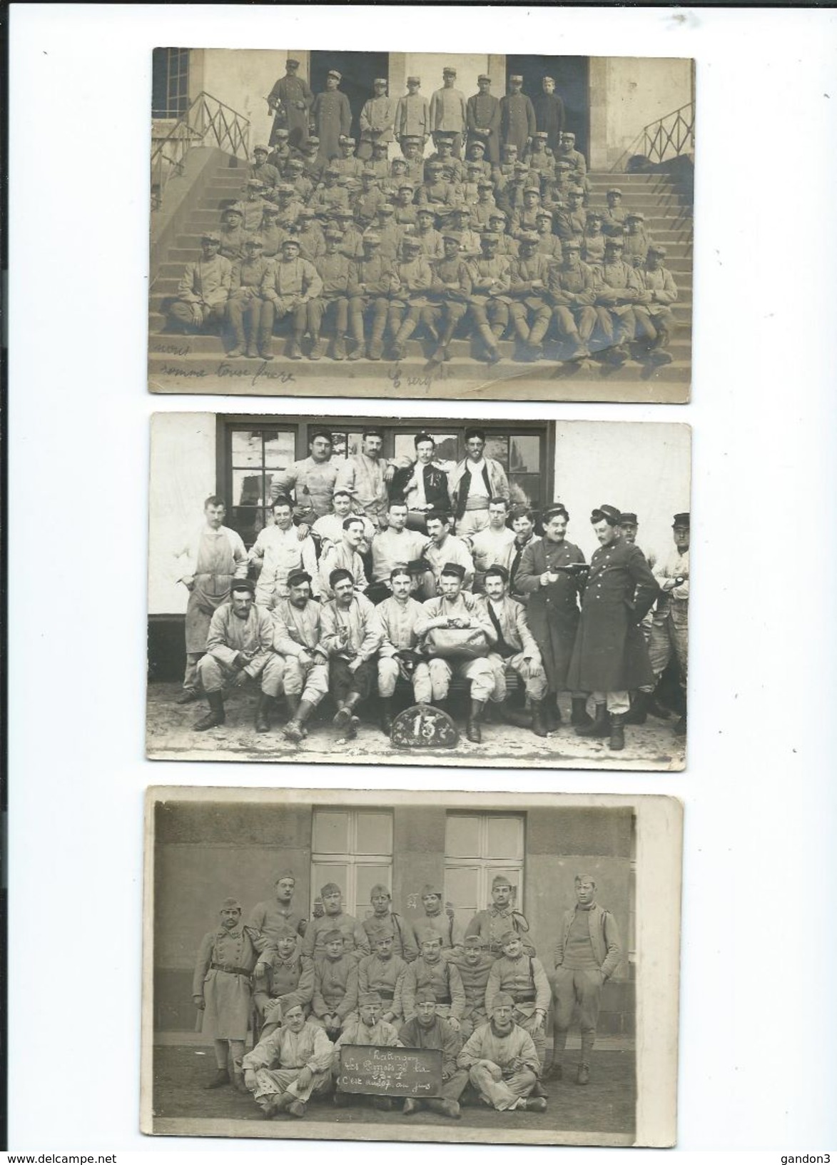 LOT    de       200     Cartes  Postales  PHOTO  :     Guerre  1914-1918   -    Portraits  et  Scènes Diverses