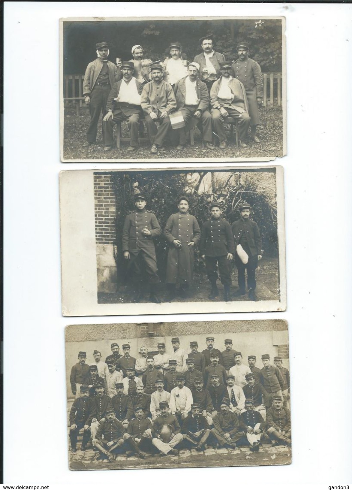 LOT    de       200     Cartes  Postales  PHOTO  :     Guerre  1914-1918   -    Portraits  et  Scènes Diverses