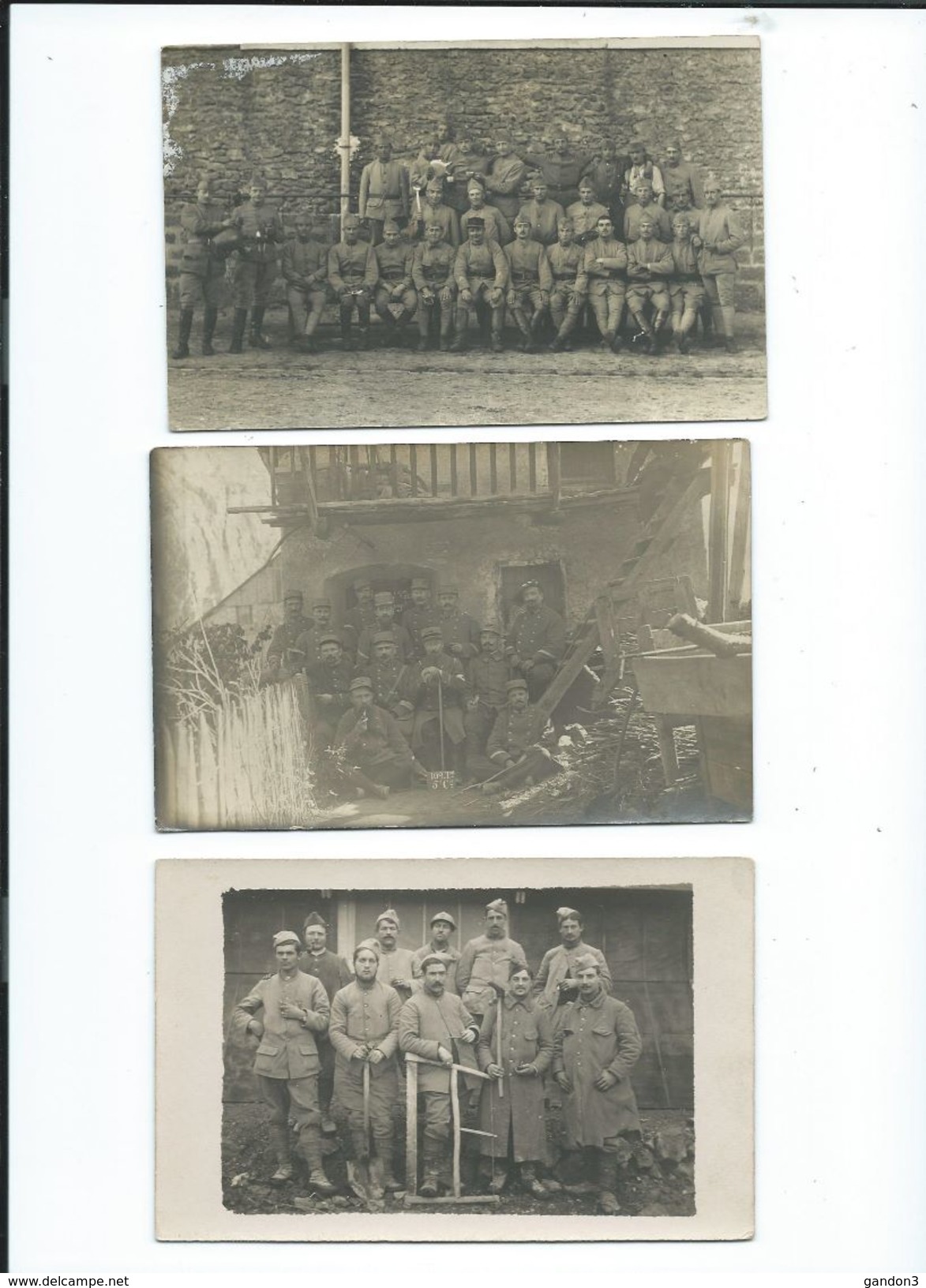 LOT    de       200     Cartes  Postales  PHOTO  :     Guerre  1914-1918   -    Portraits  et  Scènes Diverses