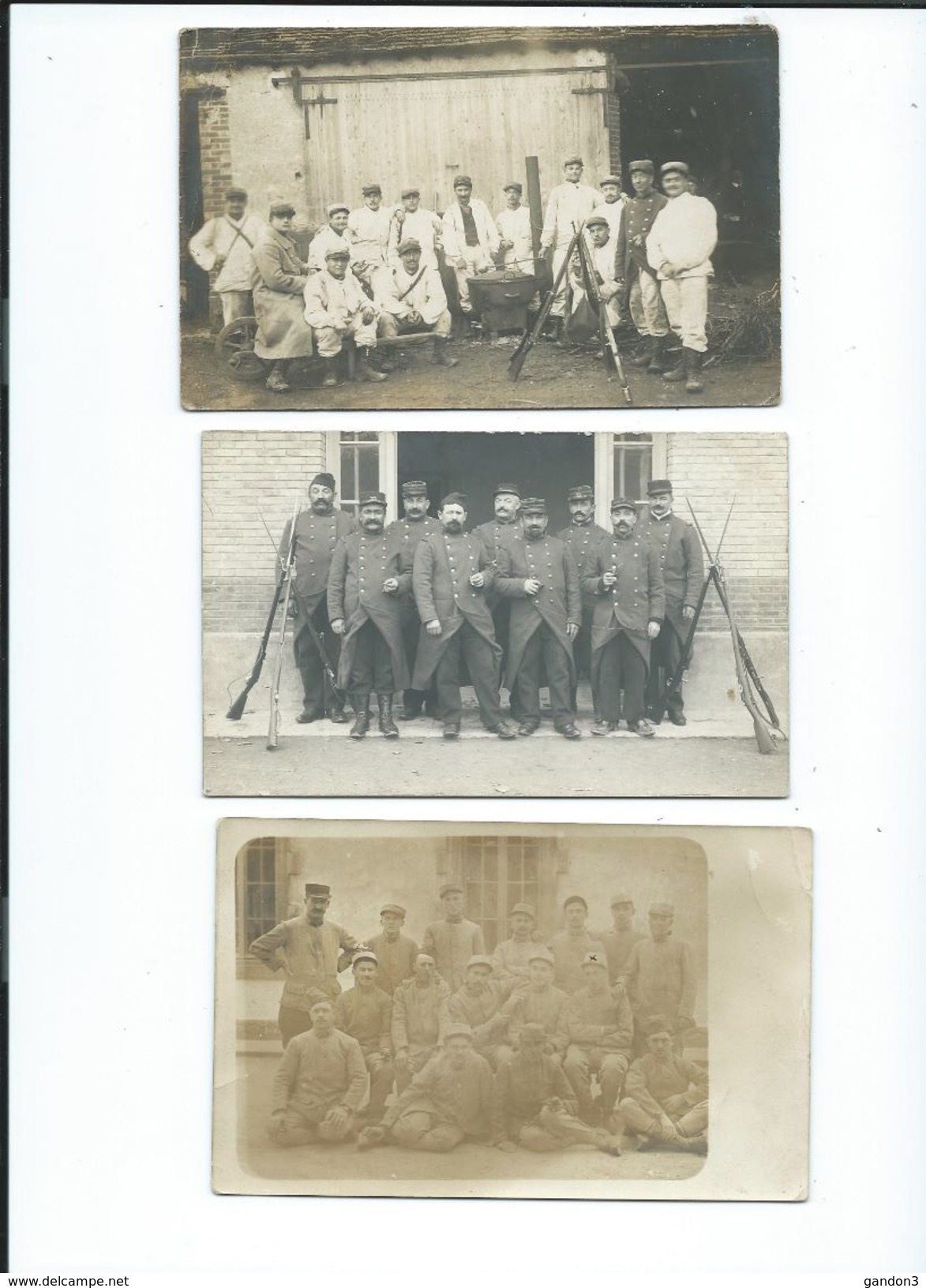 LOT    de       200     Cartes  Postales  PHOTO  :     Guerre  1914-1918   -    Portraits  et  Scènes Diverses