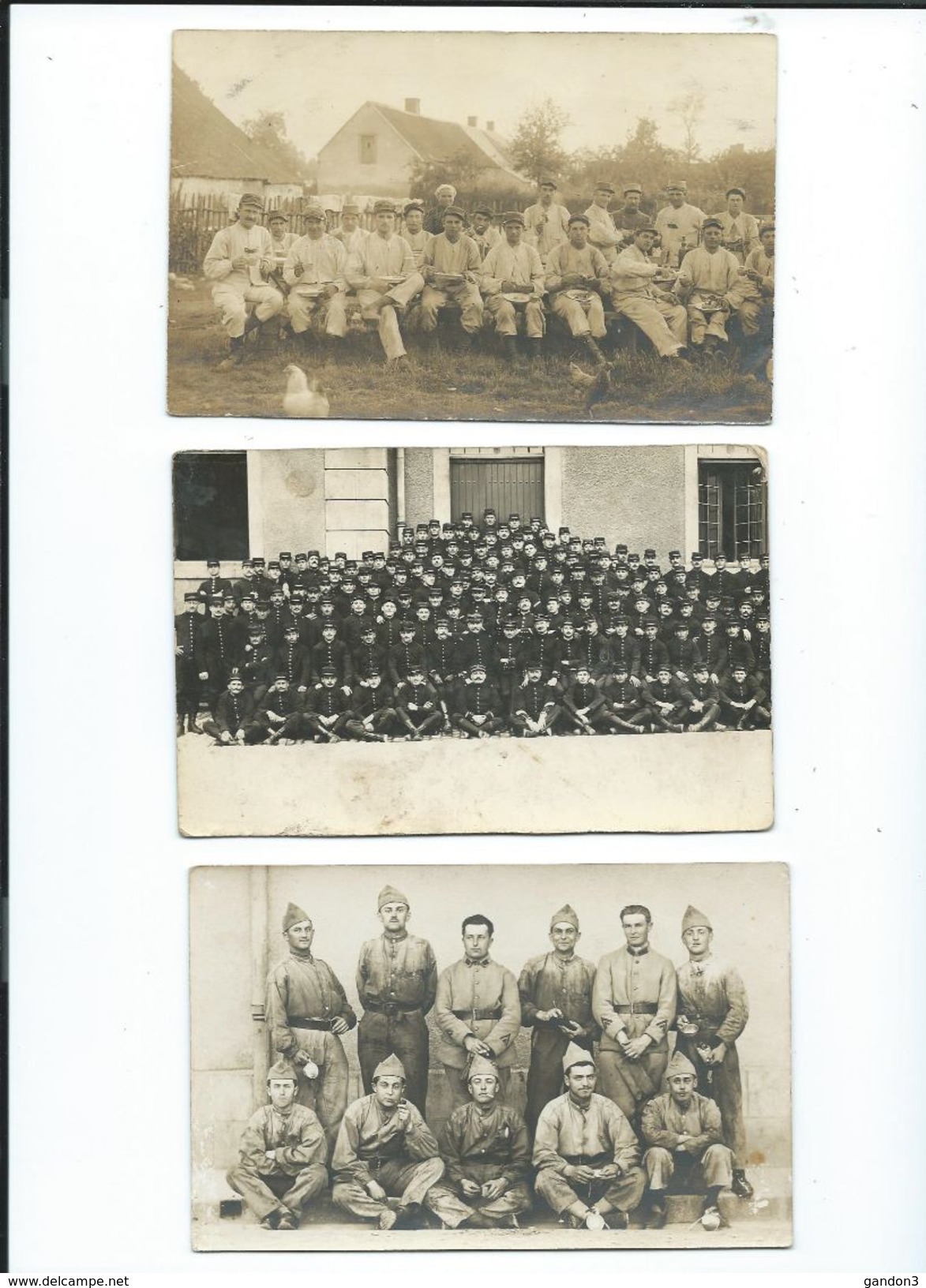 LOT    de       200     Cartes  Postales  PHOTO  :     Guerre  1914-1918   -    Portraits  et  Scènes Diverses