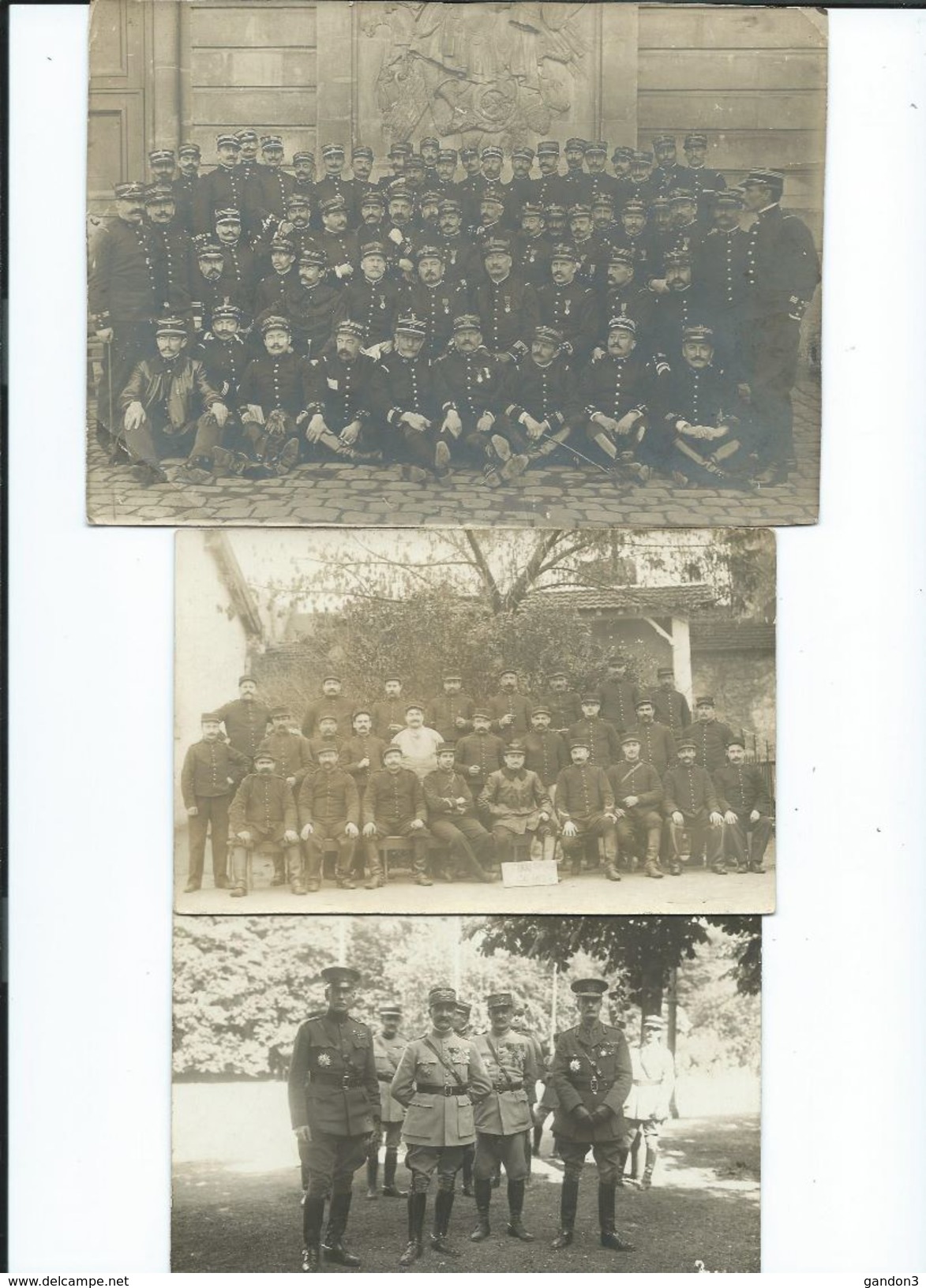 LOT    de       200     Cartes  Postales  PHOTO  :     Guerre  1914-1918   -    Portraits  et  Scènes Diverses