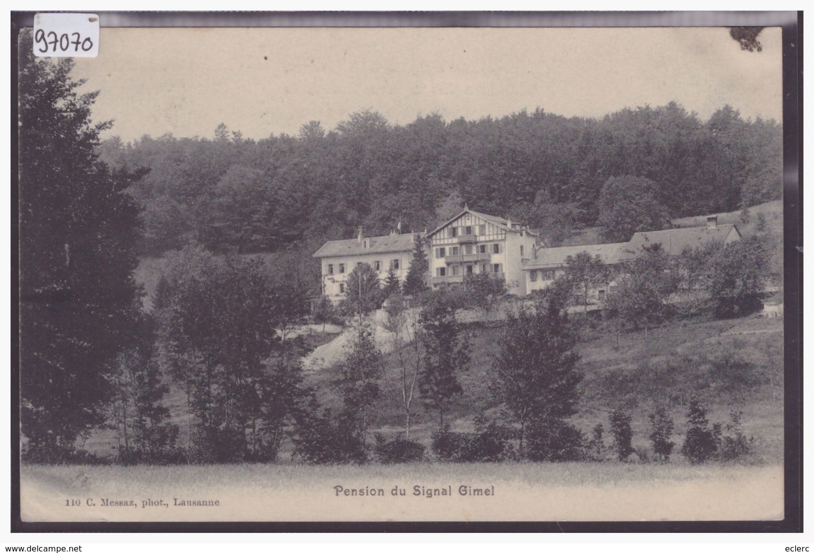 DISTRICT D'AUBONNE - GIMEL - PENSION DU SIGNAL - TB - Gimel