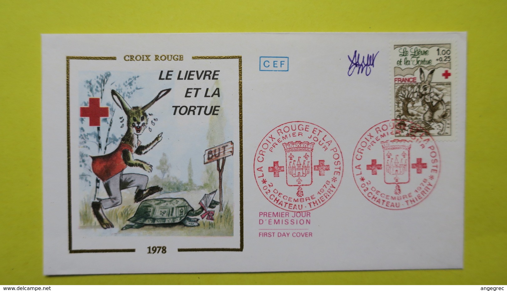 Autographe  Sur  FDC  First Day Cover  Premier Jour   A VOIR   1978 - Autres & Non Classés