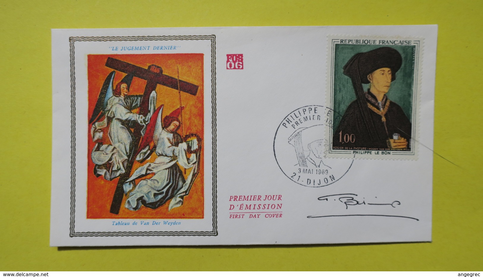 Autographe  Sur  FDC  First Day Cover  Premier Jour   A VOIR   1969 - Autres & Non Classés