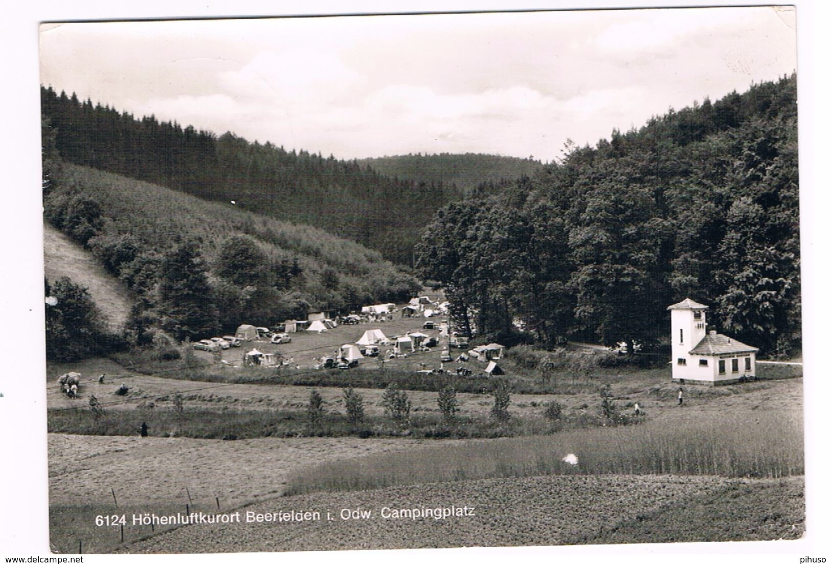 D-7686    BEERFELDEN : Campingplatz - Odenwald