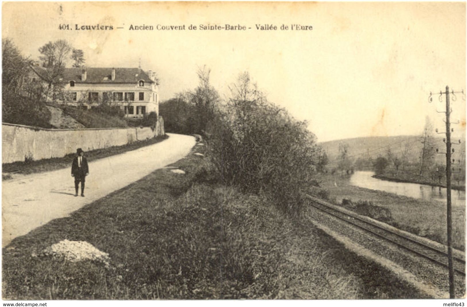 27/CPA A - Louviers - Ancien Couvent De Ste Barbe - Vallée De L'Eure - Louviers