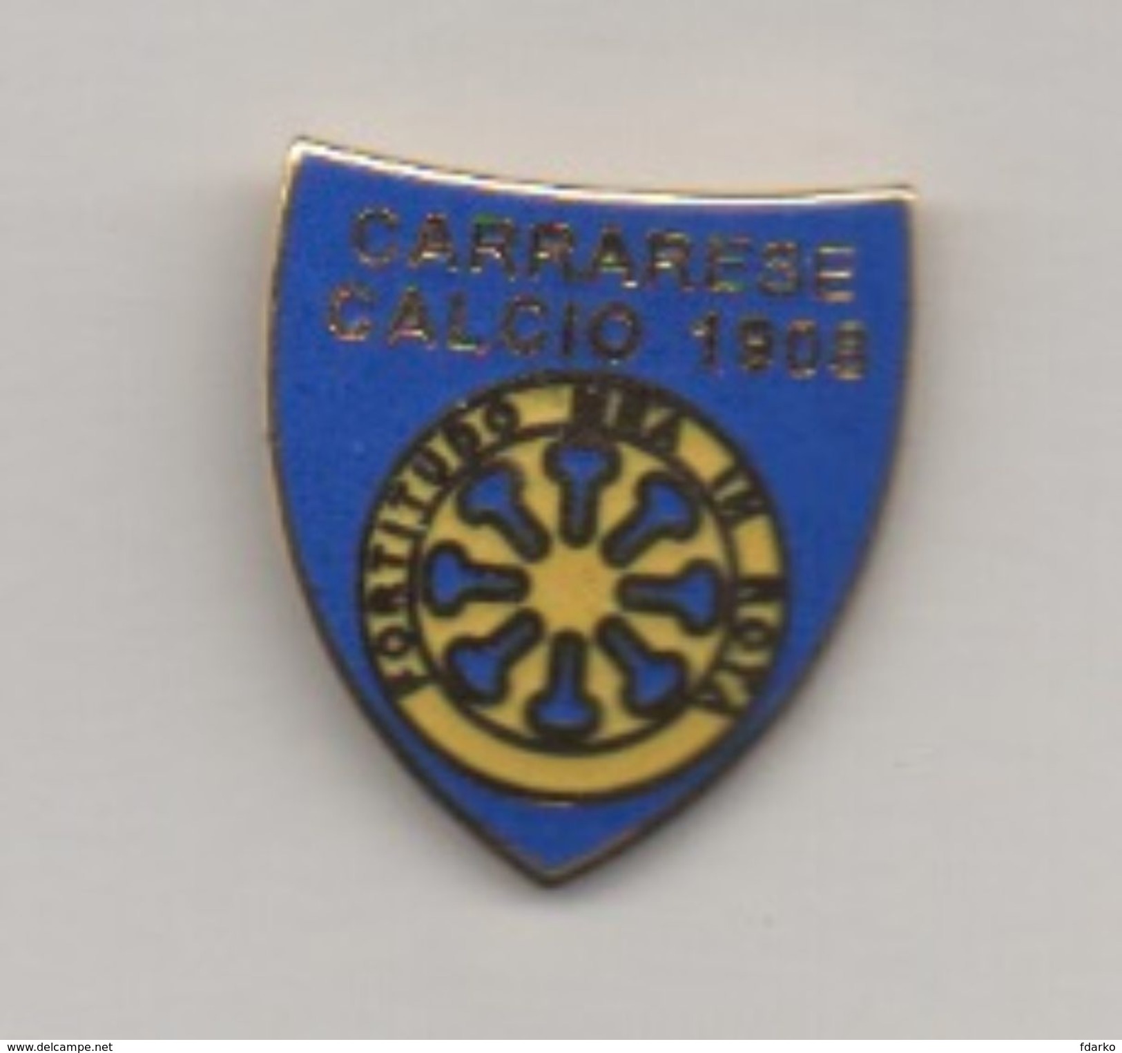 3 Massa Carrara - Carrarese Calcio 1908 Distintivi FootBall Soccer Pin Spilla Pin´s Italy - Calcio