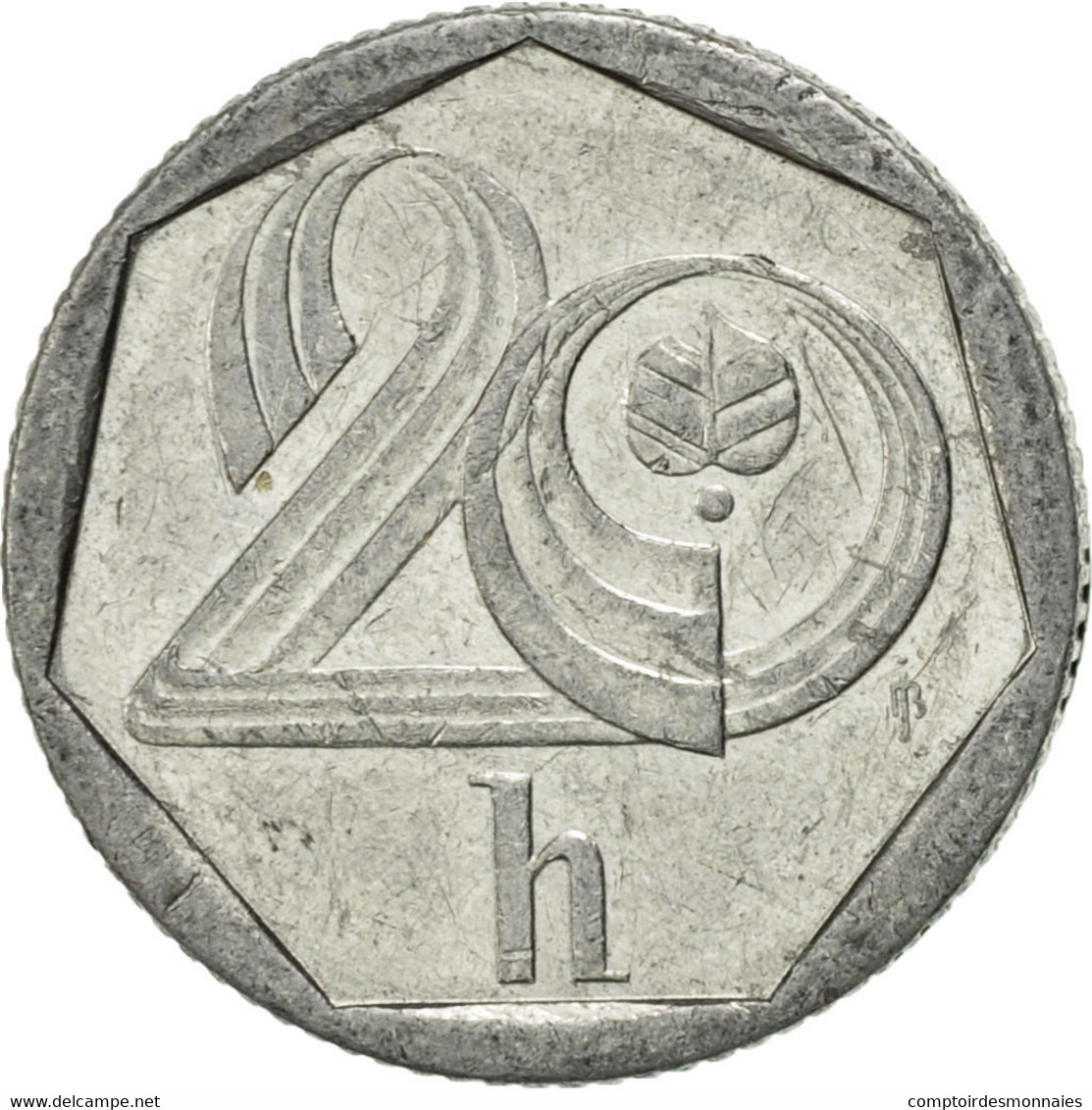 Monnaie, République Tchèque, 20 Haleru, 1993, SUP, Aluminium, KM:2.1 - Tsjechië