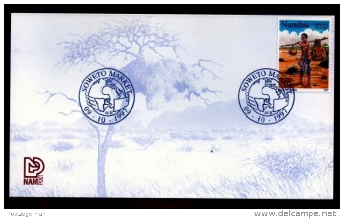 NAMIBIA, 1997, Mint FDC Card,  World Post Day, MI Nr. 2.26,  F4054 - Namibia (1990- ...)