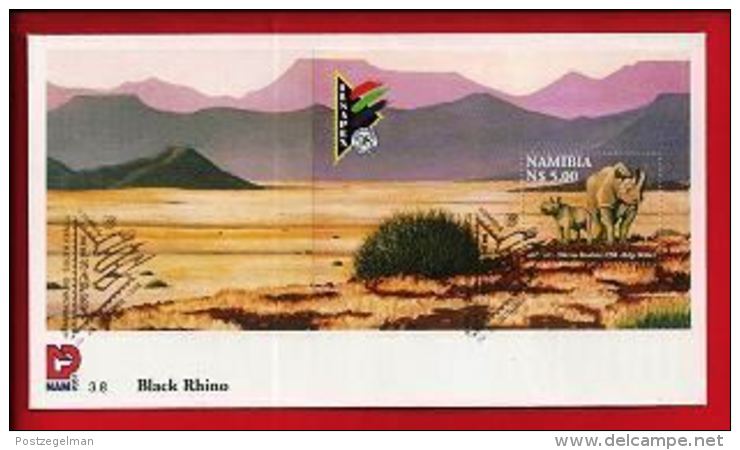 NAMIBIA, 1998, Mint FDC , Sapex Stamp Exhibition, MI Nr. 3.08ms  F3625 - Namibia (1990- ...)