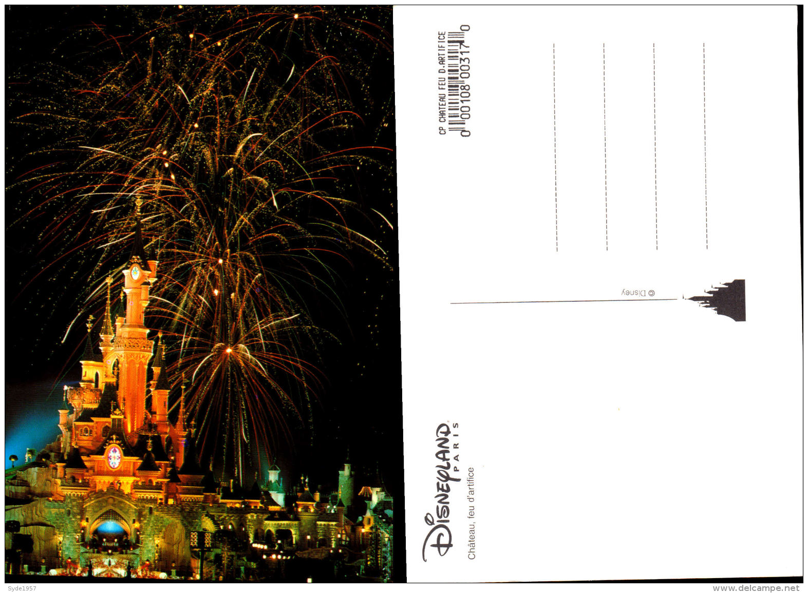 12 Cartes Disneyland - Disneyland