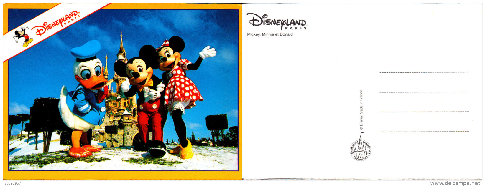 12 cartes Disneyland