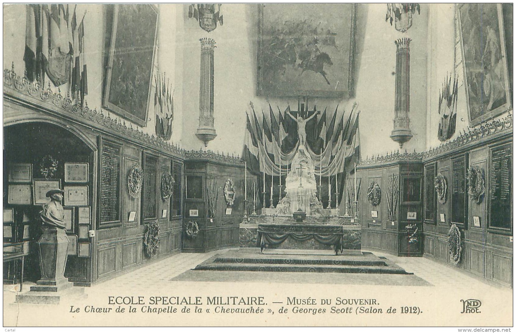 Ecole Spéciale Militaire - Musée Du Souvenir - Le Choeur De La Chapelle De La "Chevauchée" - Schools