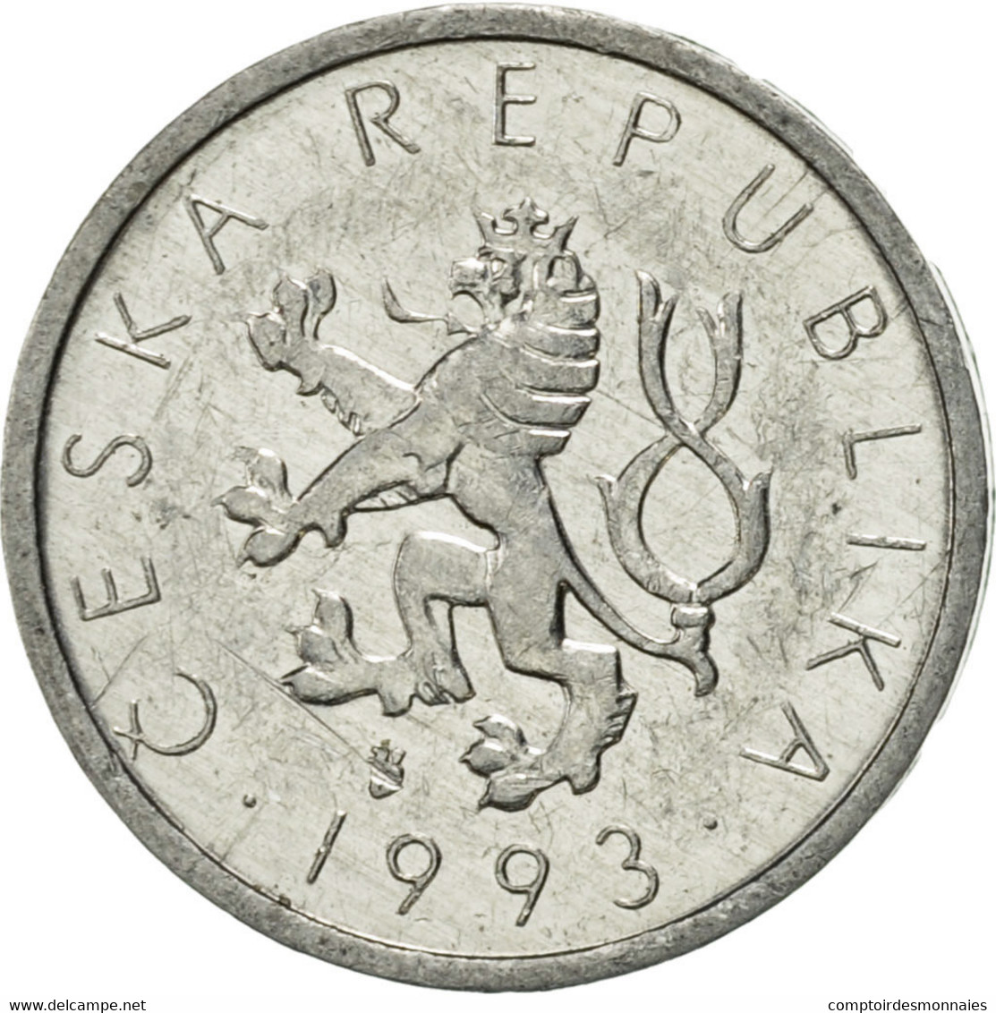 Monnaie, République Tchèque, 10 Haleru, 1993, SUP, Aluminium, KM:6 - Tchéquie