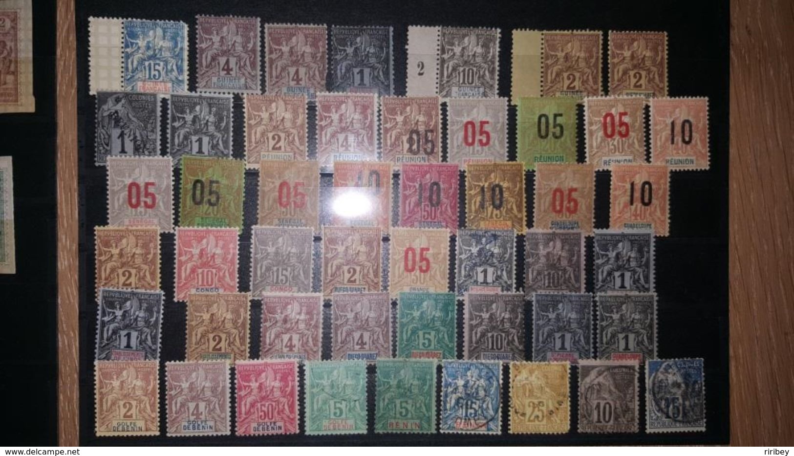 Lot Au Type SAGE / DUBOIS / Emission Colonies-colonies Générales /  ~250 Timbres /  Tout état - Forte Côte - Collections