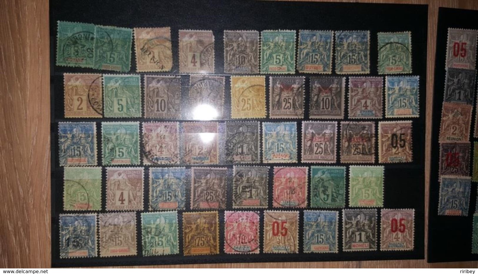 Lot Au Type SAGE / DUBOIS / Emission Colonies-colonies Générales /  ~250 Timbres /  Tout état - Forte Côte - Collections