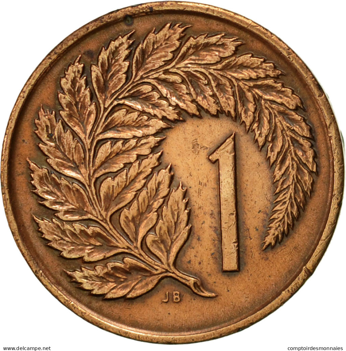 Monnaie, Nouvelle-Zélande, Elizabeth II, Cent, 1975, SUP, Bronze, KM:31.1 - Nueva Zelanda