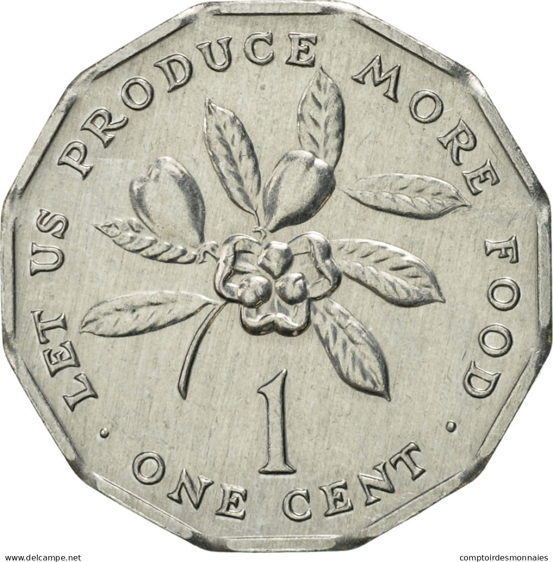 Monnaie, Jamaica, Elizabeth II, Cent, 1990, British Royal Mint, SUP, Aluminium - Jamaica