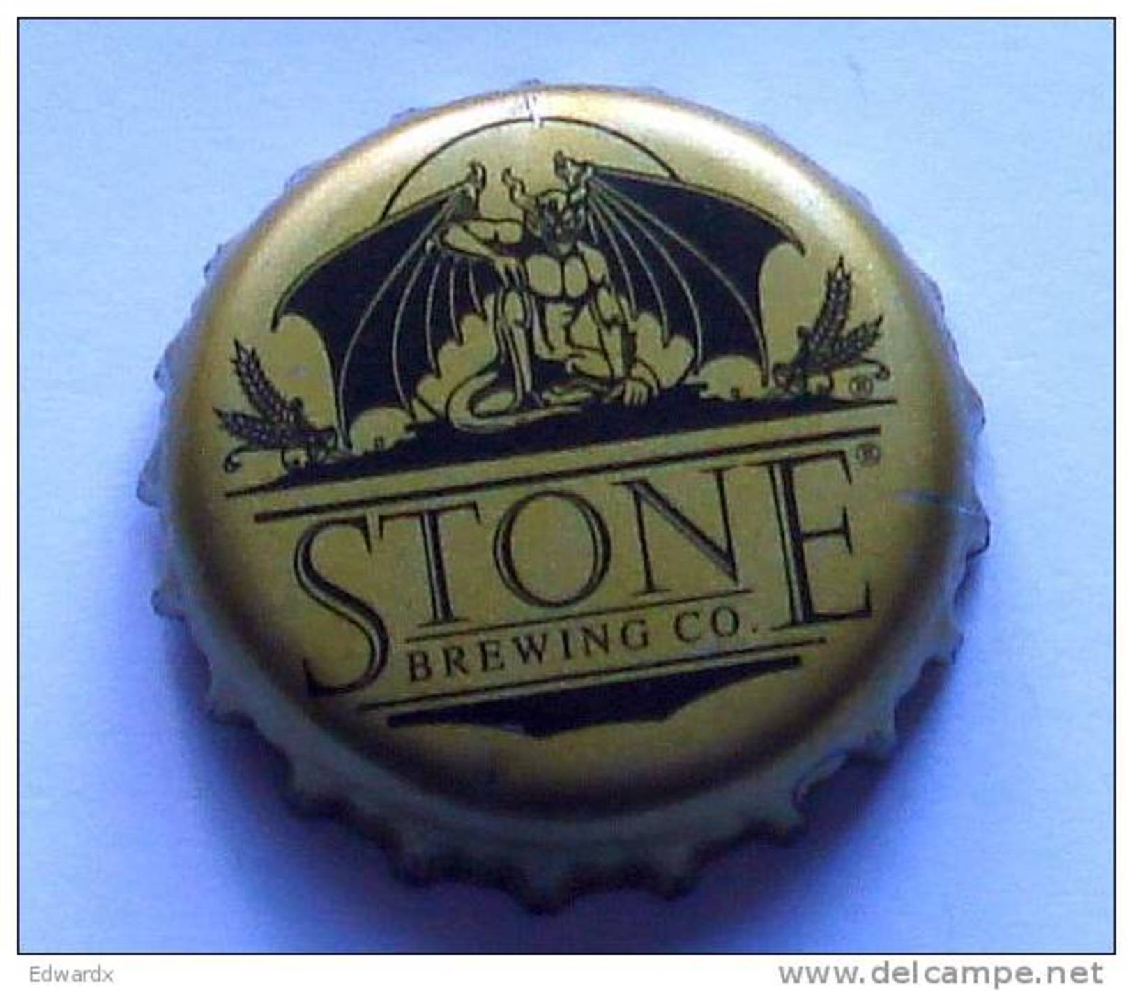 Stone Brewing Co USA Gargoyle 2 Beer Bottle Top Crown Cap Kronkorken Capsule Tappi Chapa - Beer