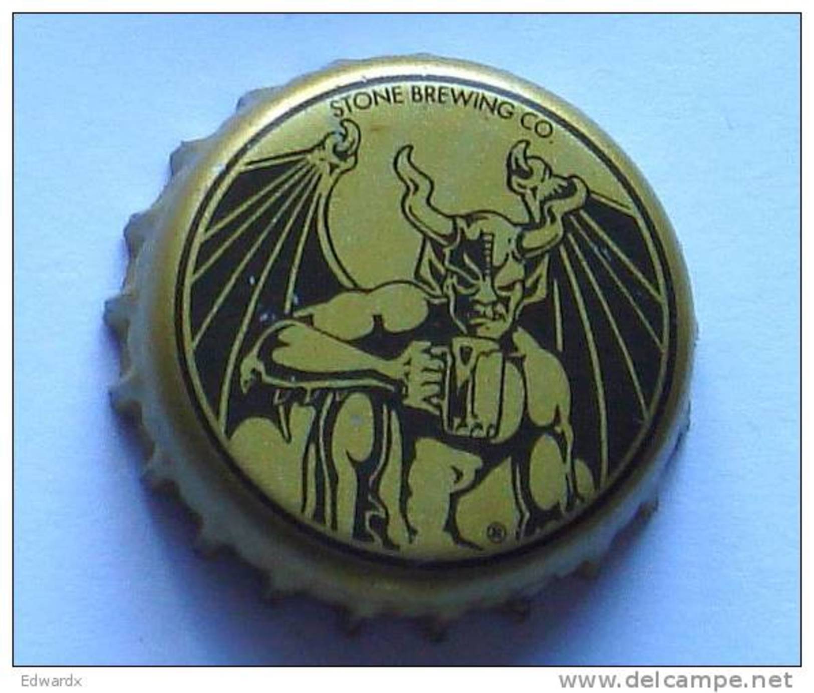 Stone Brewing Co USA Gargoyle 3 Beer Bottle Top Crown Cap Kronkorken Capsule Tappi Chapa - Beer