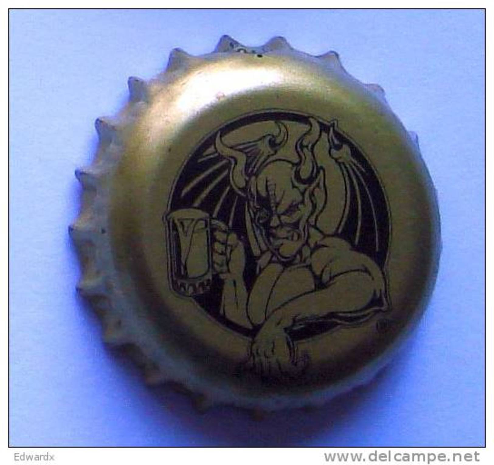 Stone Brewing Co USA Gargoyle 1 Beer Bottle Top Crown Cap Kronkorken Capsule Tappi Chapa - Bière