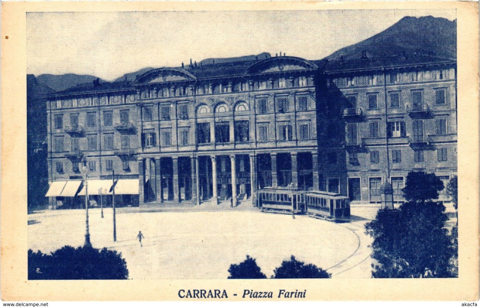 CPA CARRARA Piazza Farini . ITALY (468277) - Carrara